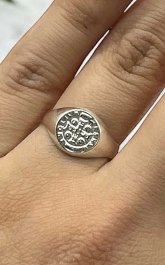 Anillo San Benito Plata AN68