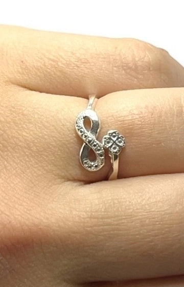 Anillo Infinito/Flor AN55