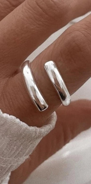 Anillo Plata Ajustable AN01