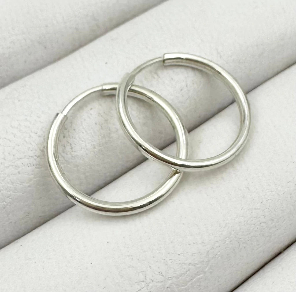 Aros Cubanos Medianos 18mm Diametro