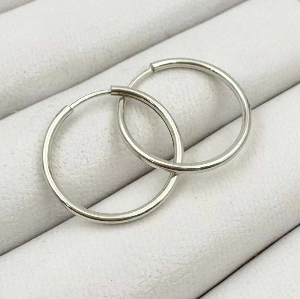 Aros Cubanos Medianos 22mm Diametro