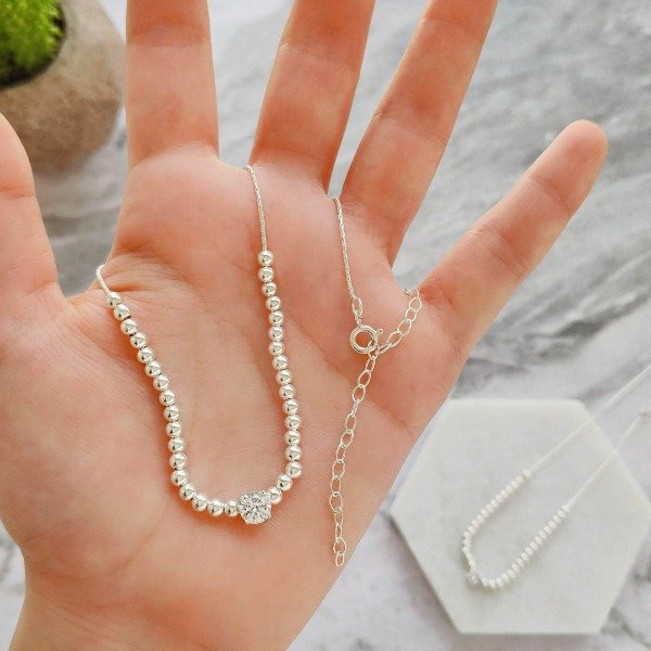 CAD.I-BR #4-12 FR CHOCKER BOL CRISTAL