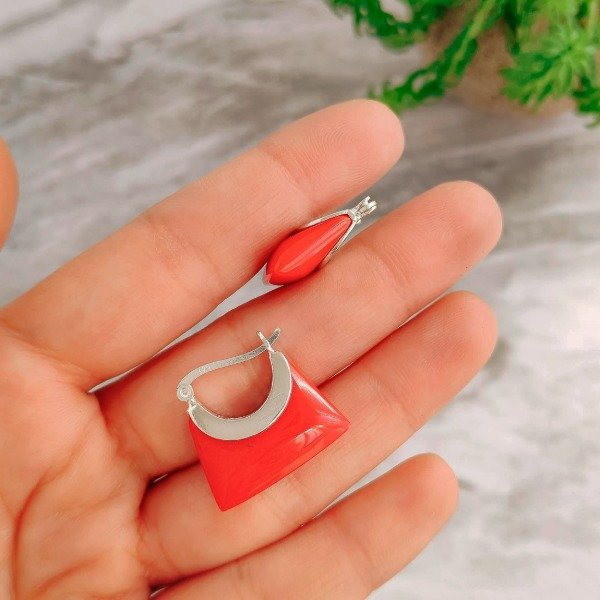 AR.I-N #1-24B ARGOLLA NACAR ROJO