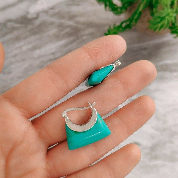 AR.I-N #1-24 ARGOLLA NACAR TURQUESA