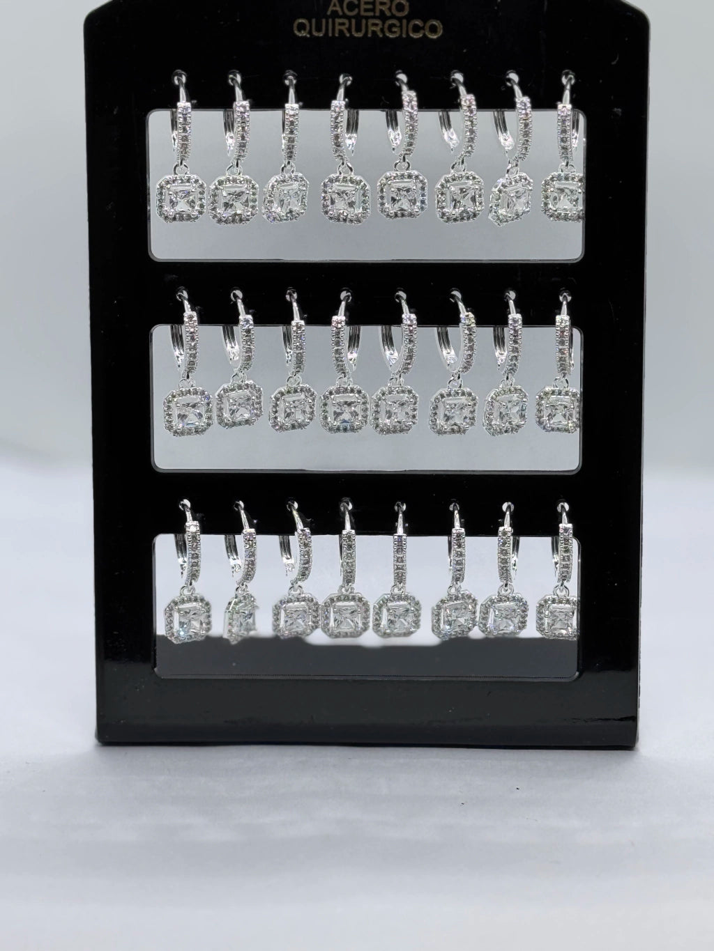 -119C Aros por pack acero blanco X12