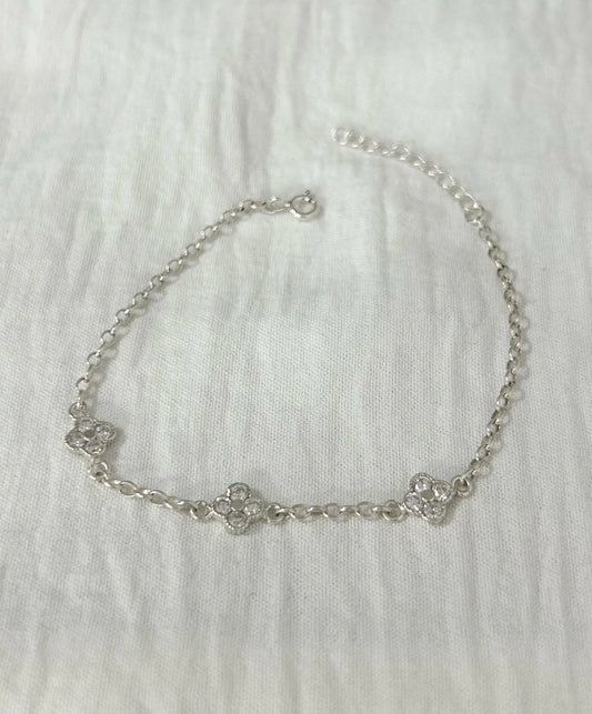 Pulsera FLOR Blanco