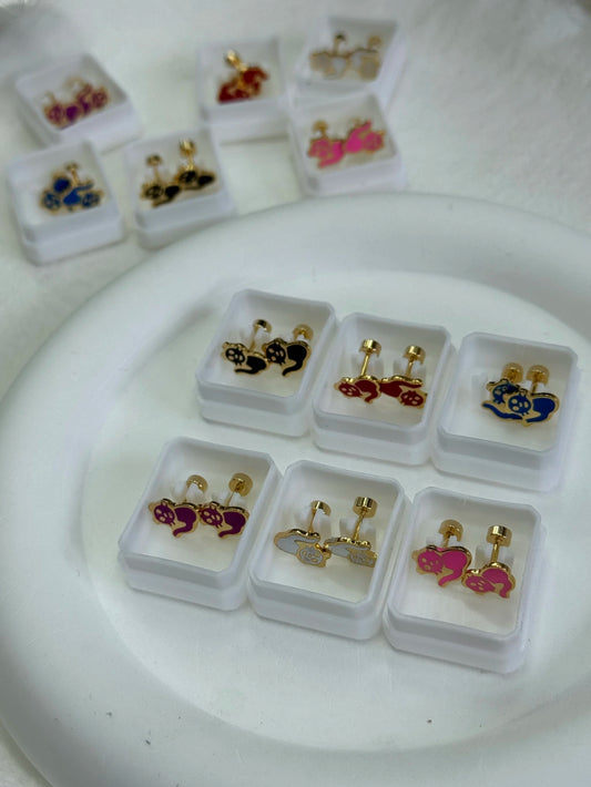 468B abridor de acero dorado x12