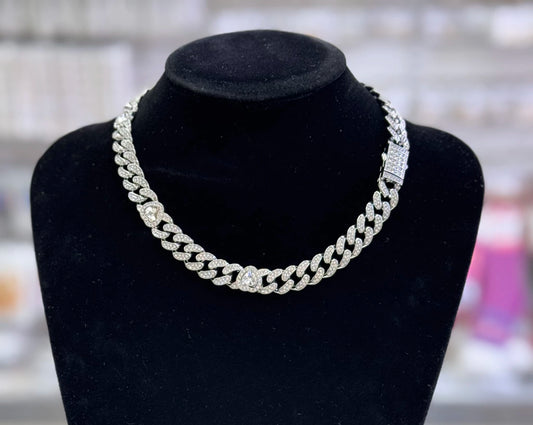 Dj-106 collar plateado