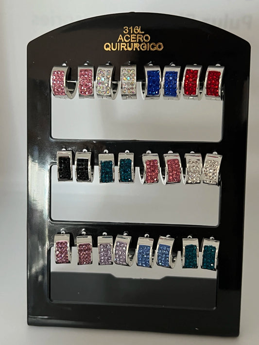 356-C2 Pack de aros plateados
