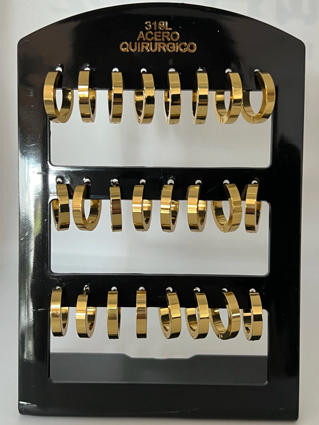 358-B2 pack de aros dorados