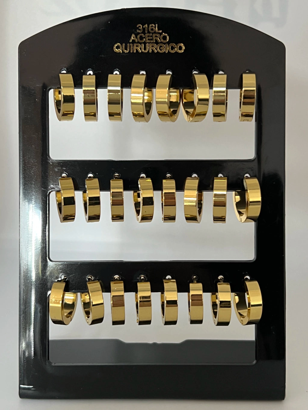 358-B3 pack de aros dorados