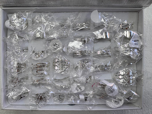 623C-1 anillos acero blanco x36