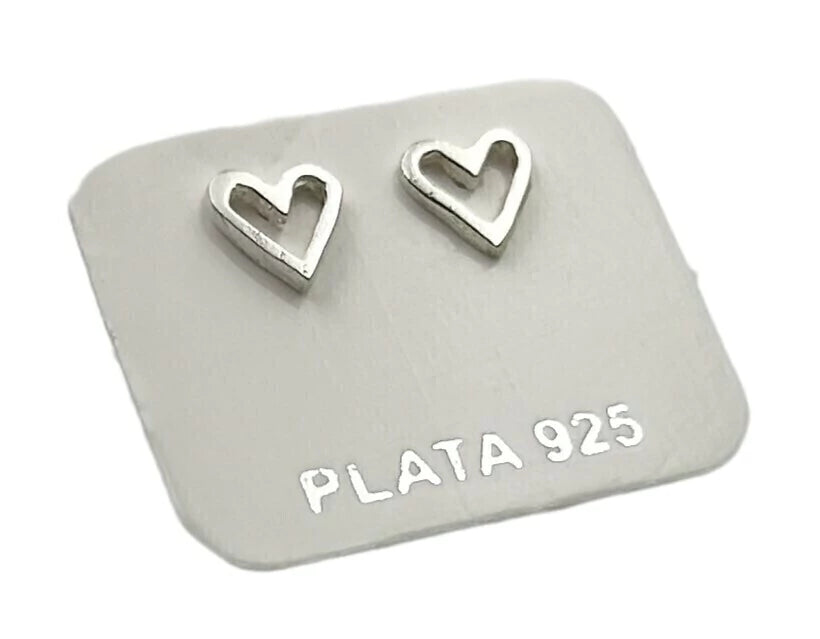 Aros Corazón Calado