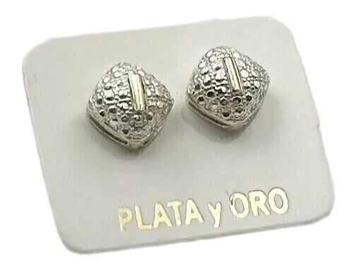 Aros de Plata y Oro A494