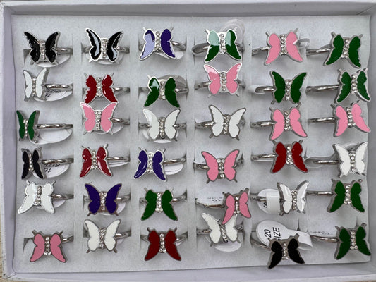 751C anillos acero blanco x36