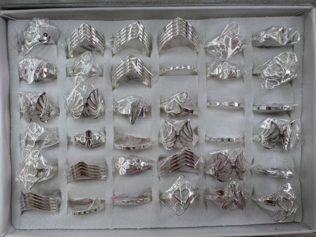 623C-4 anillos acero blanco x36