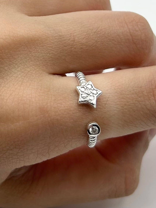 Anillo Estrella c/ CUBIC AN37