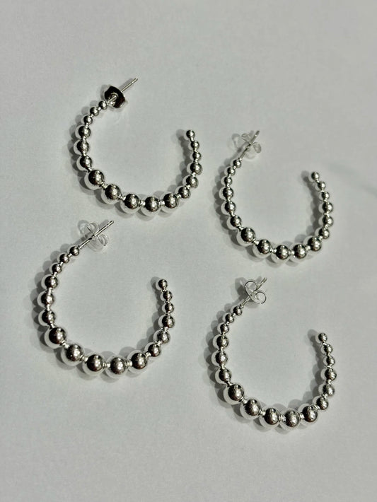 -558C argollas acero blanco x12