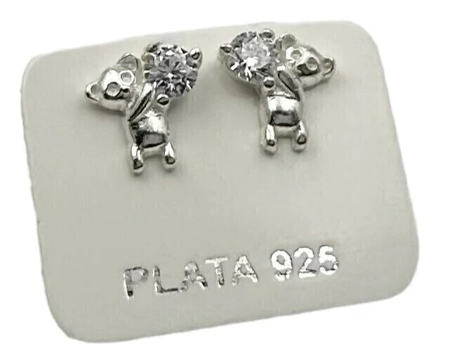 Aros Oso c/piedra AP79