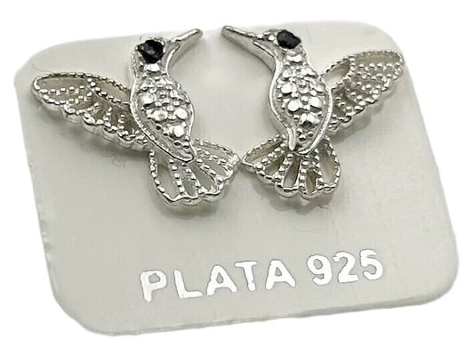 Aros Colibrí Calado c/ Piedra AP570