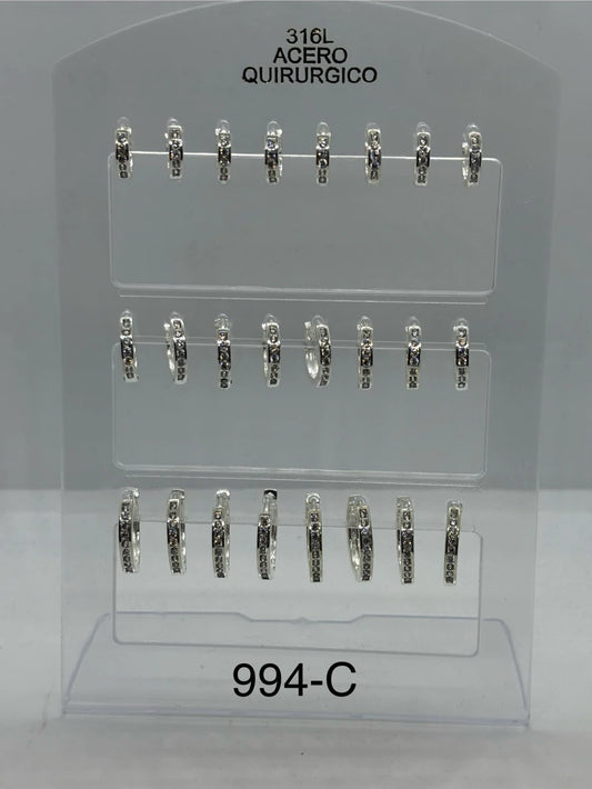 994-C colgante de acero blanco