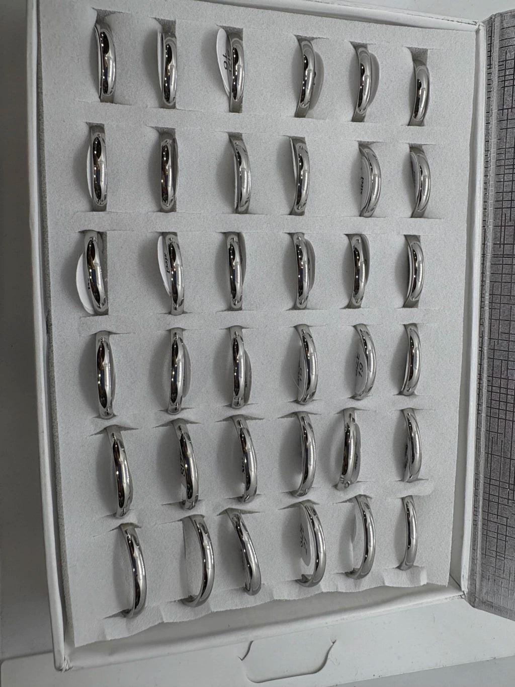 Anillos lisos de acero (36 UNIDADES) 3mm