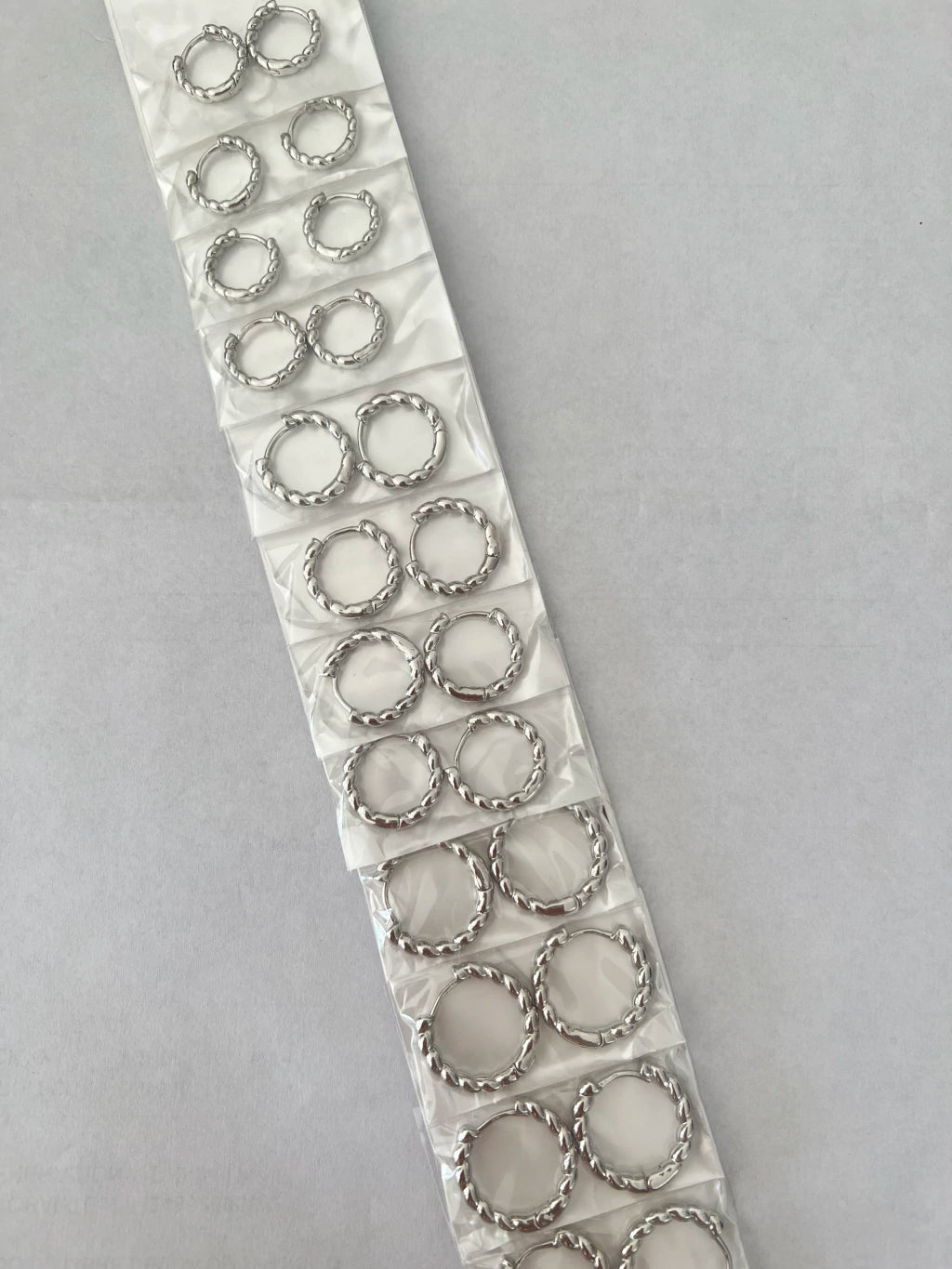 Aritos de acero x12 663-A