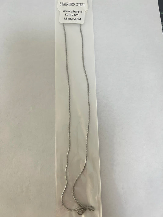 10421 1.5mm 50cm Cadena de acero