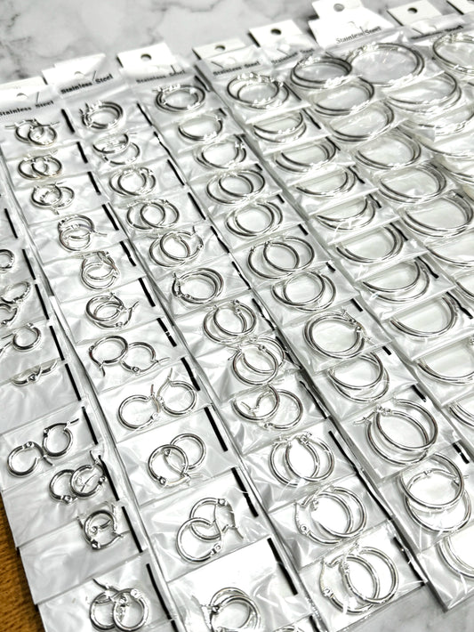 Argollas de acero blanco X12