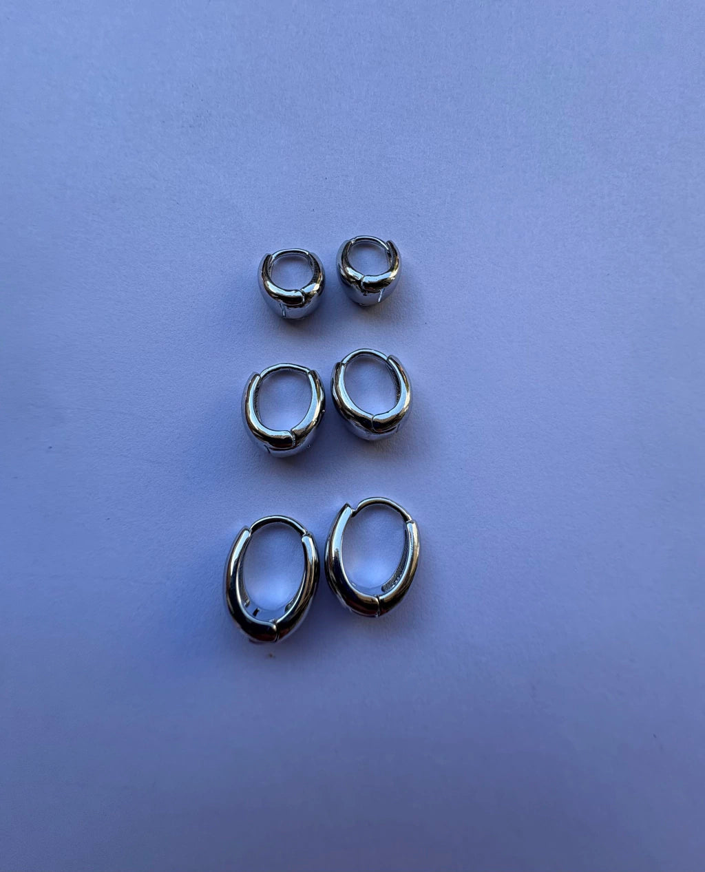 422A aros acero plateado