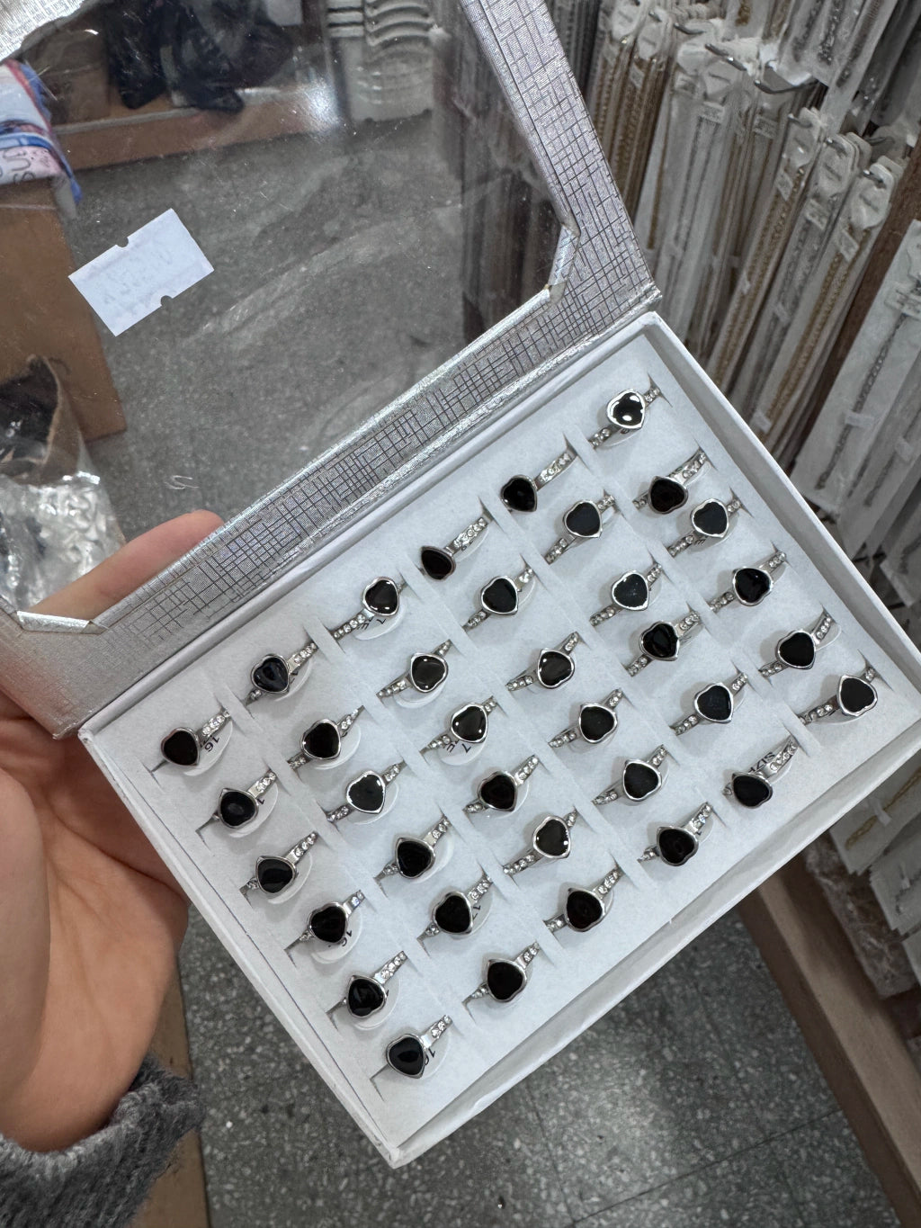 -35A Anillos por caja acero