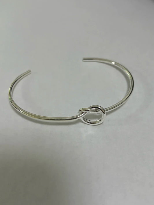 Pulsera de acero blanco