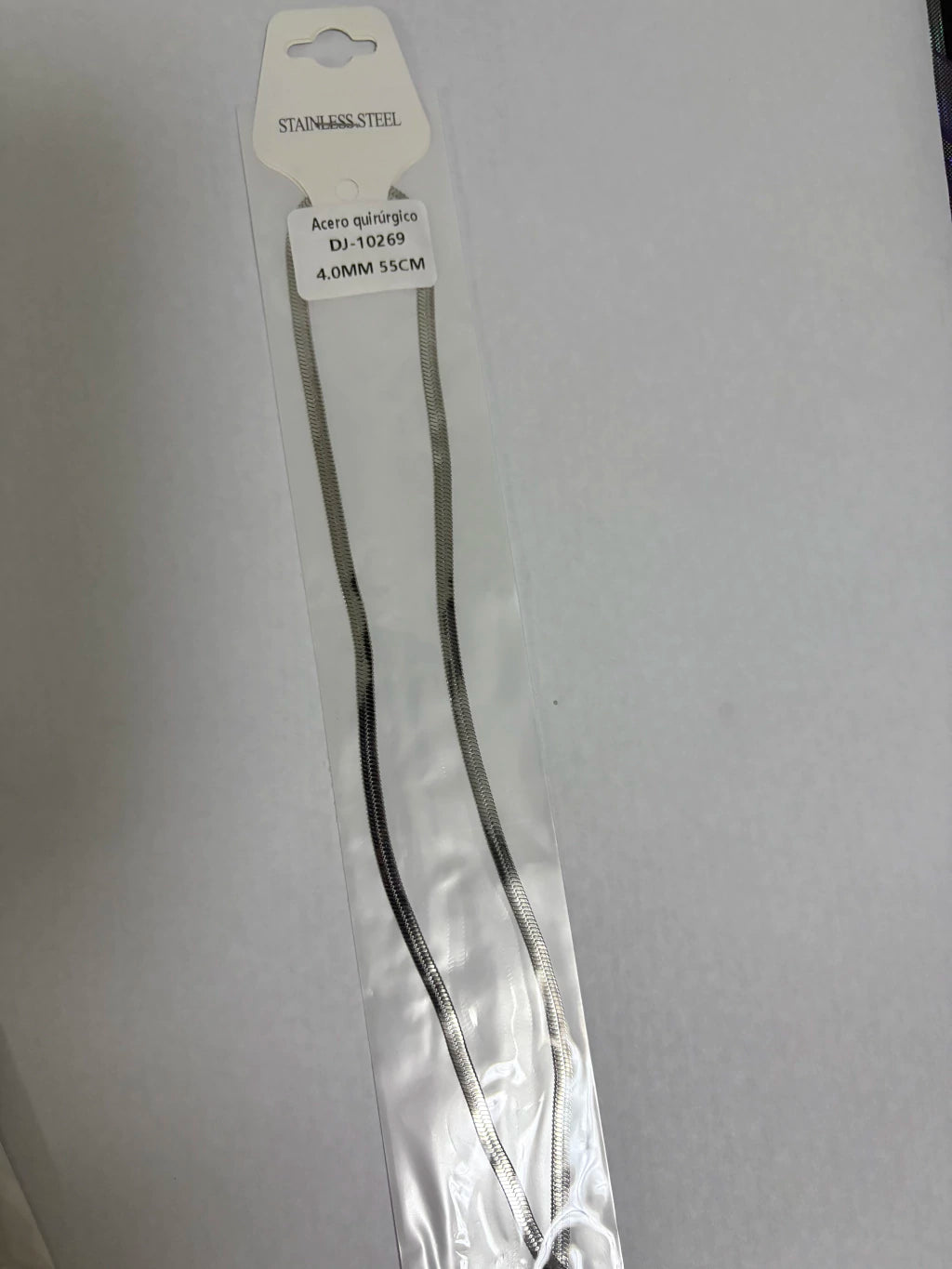 10269 4.0mm 55cm collar de acero