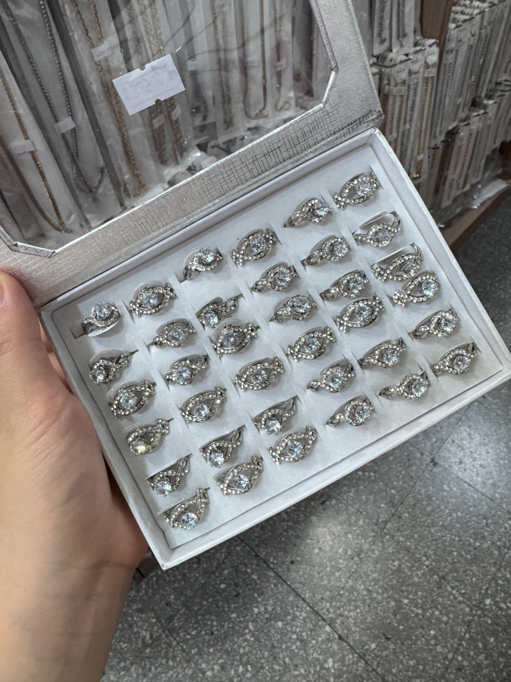 -76A Anillos por caja Acero