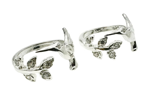 Anillo de Plata 925 Colibrí