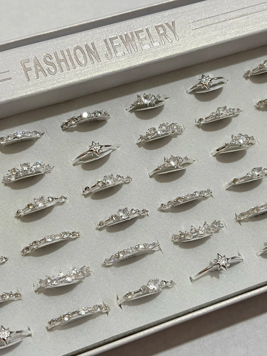 30002C anillos en blanco