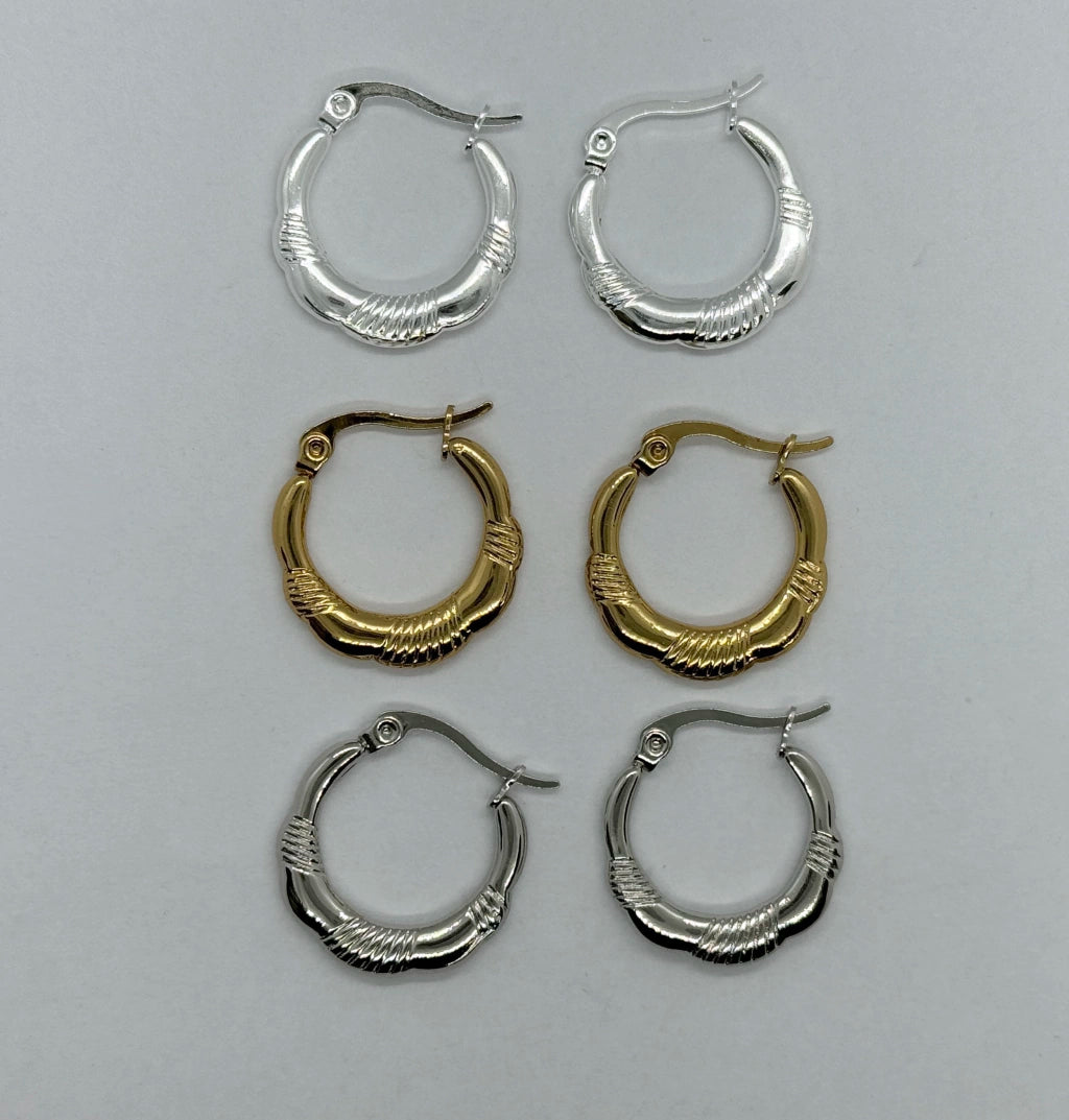 -94B(3) Aros inflados de acero dorado X12