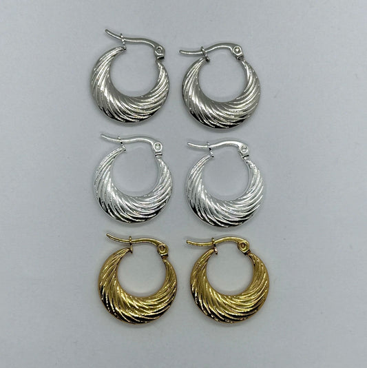 -94B(4) Aros inflados de acero dorado X12