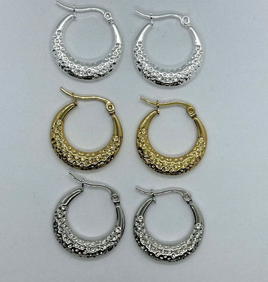 -94B(6) Aros inflados de acero dorado X12