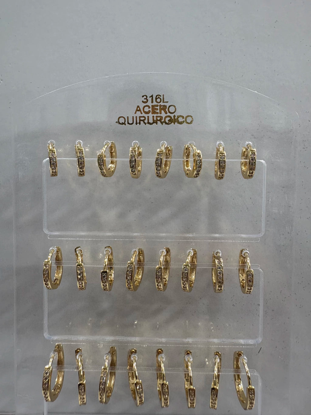 #630B aros acero dorado.