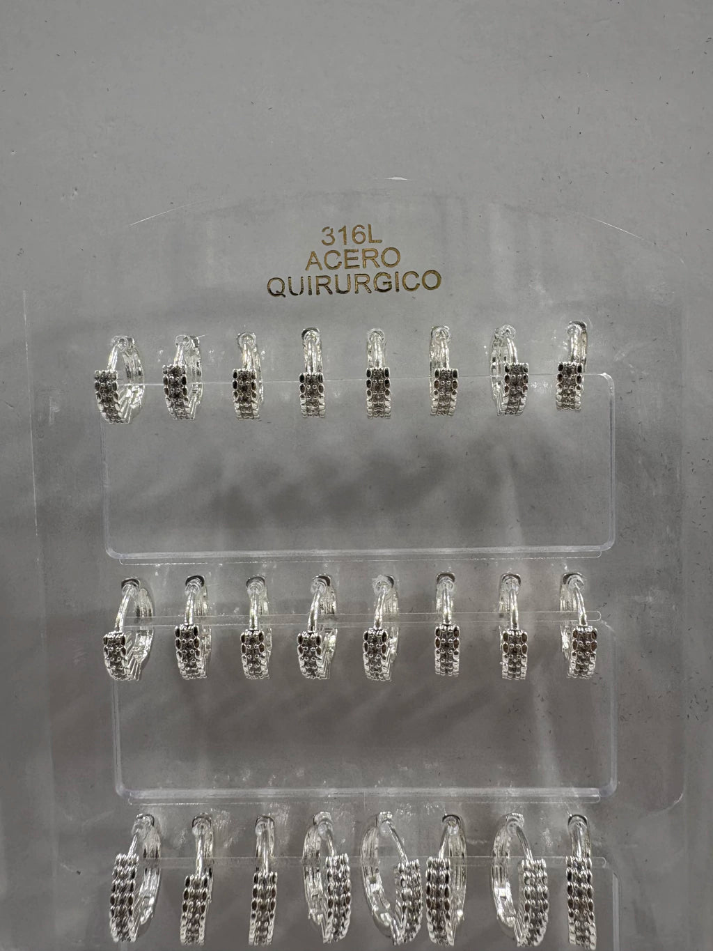 #627C aros acero blanco.