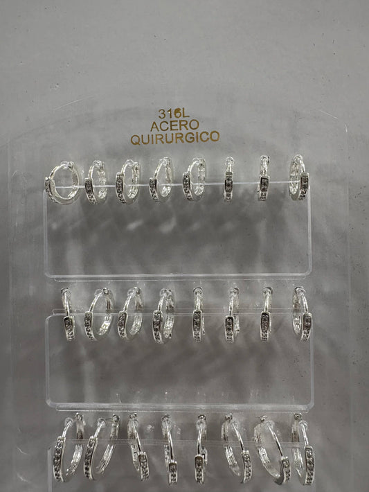 #630C aros acero blanco.