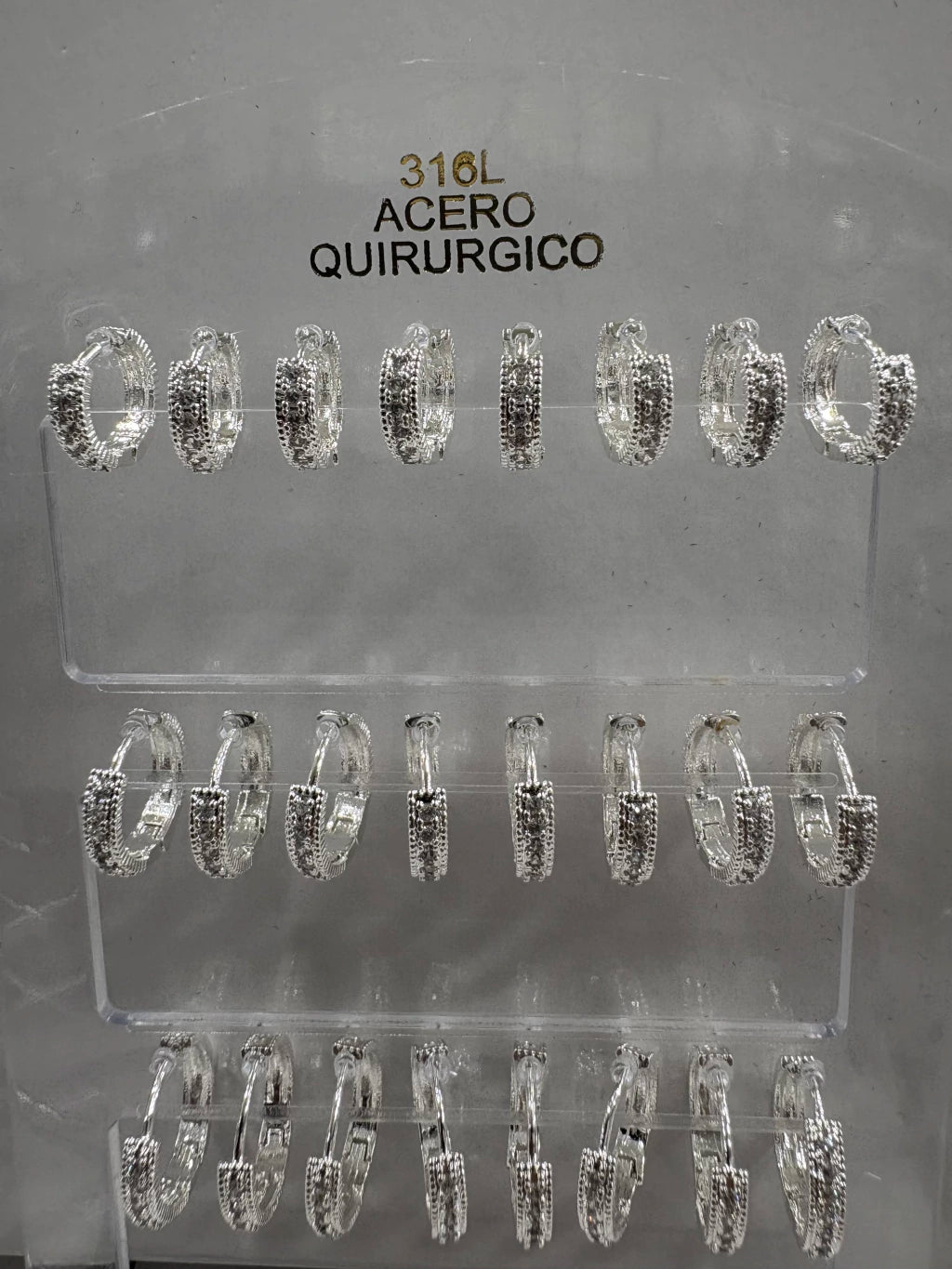 #625C aros acero blanco.