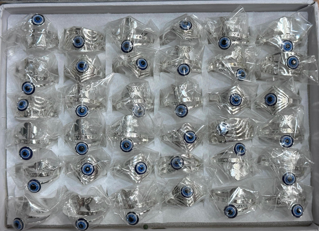 -33C Anillos por caja Acero blanco