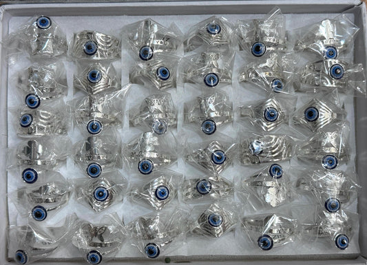 -33C Anillos por caja Acero blanco