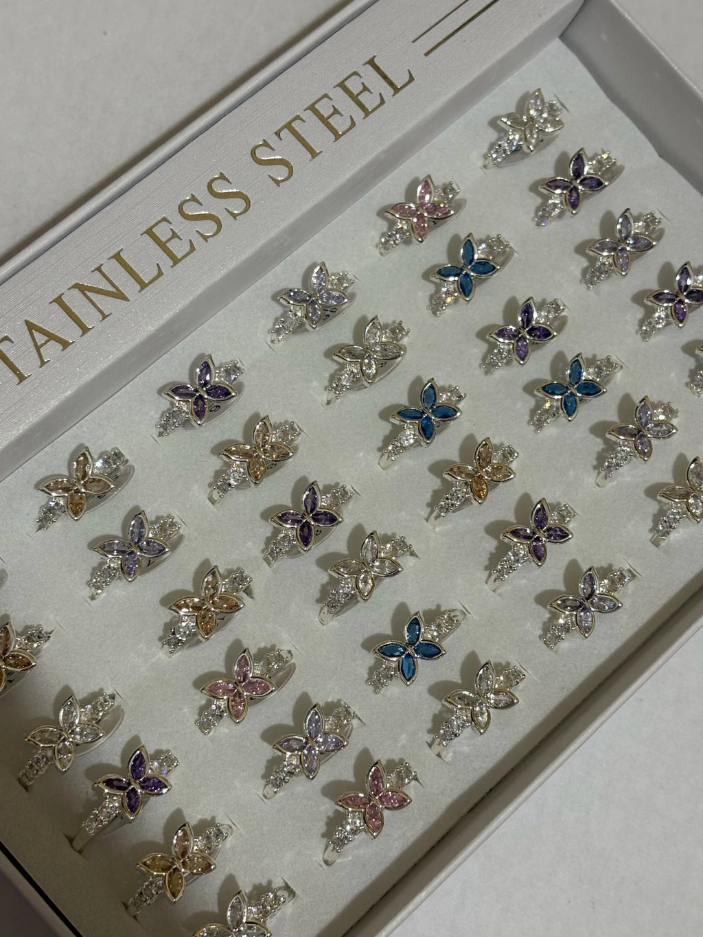 30004C anillos blanco