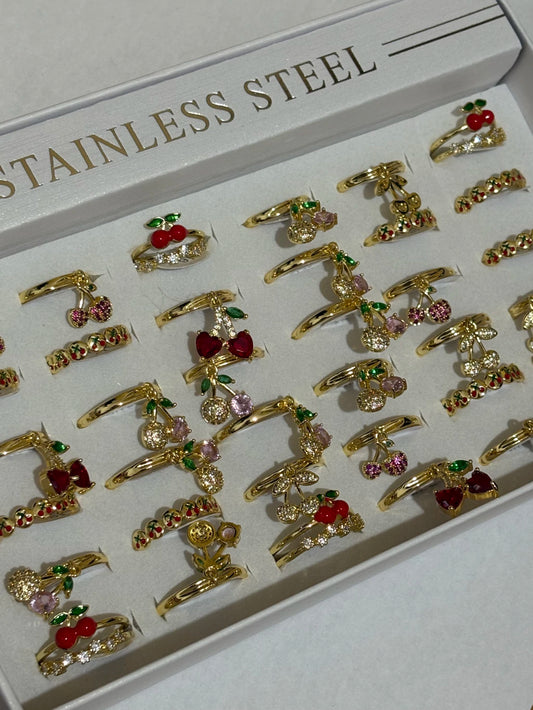 300012B anillos dorado