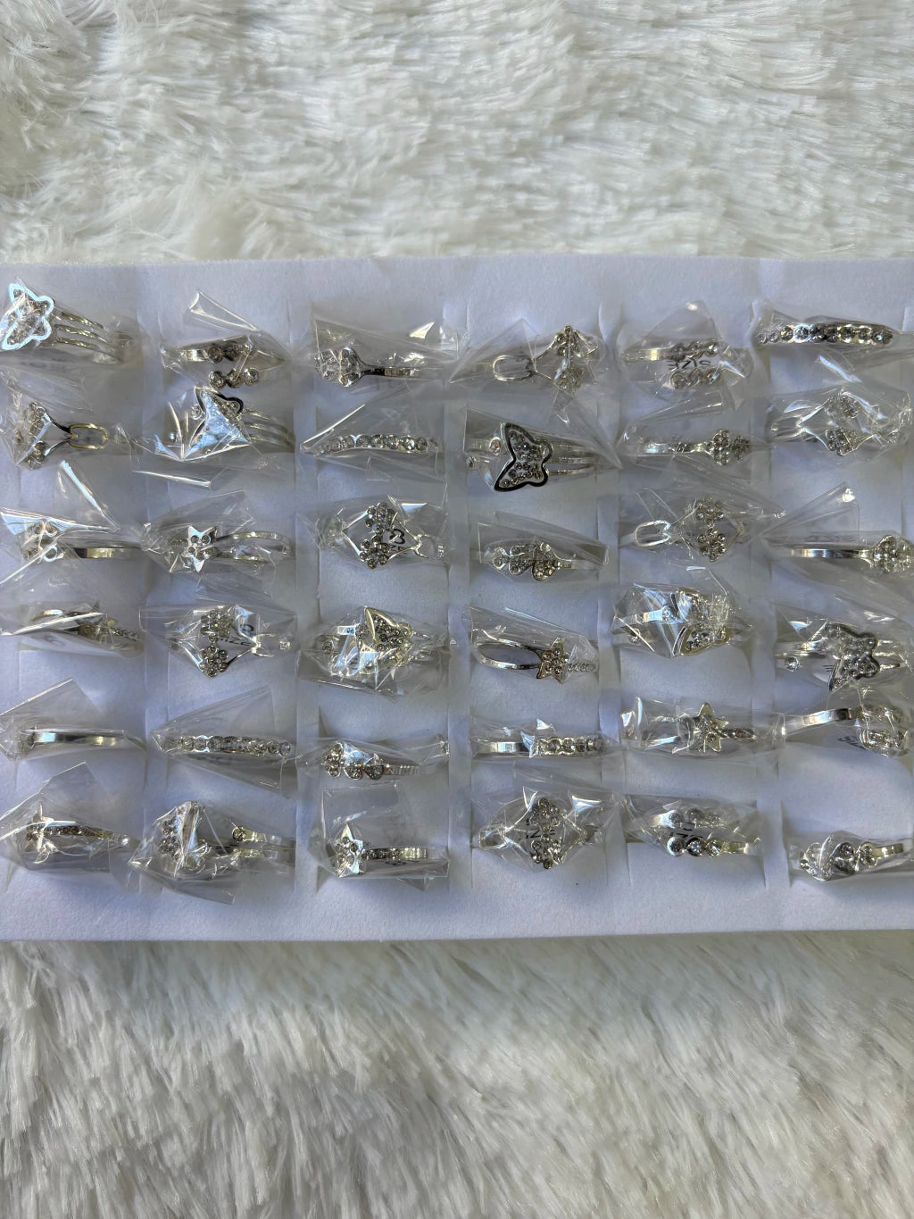 #868C anillos acero blanco