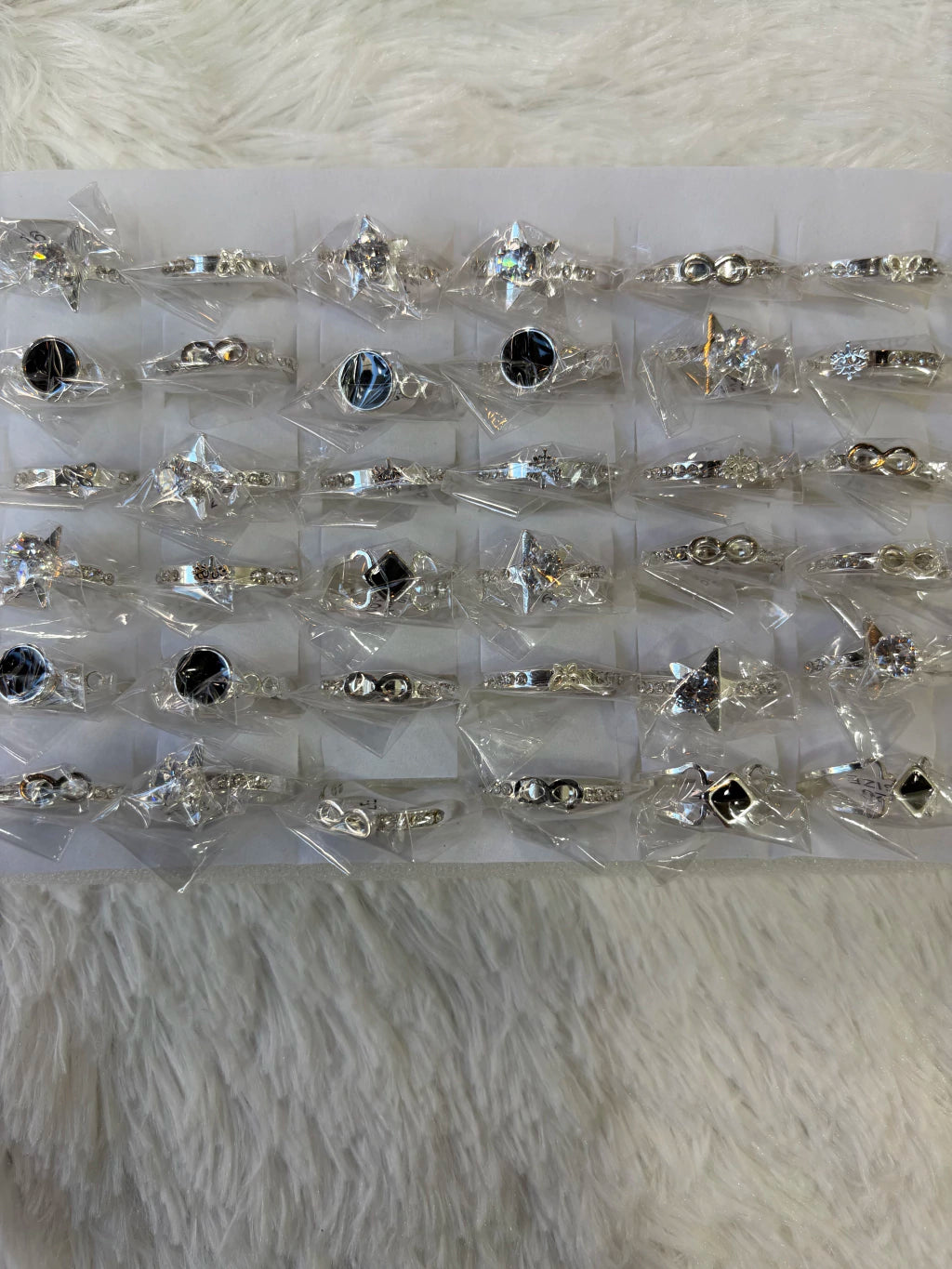 #737C anillos acero blanco