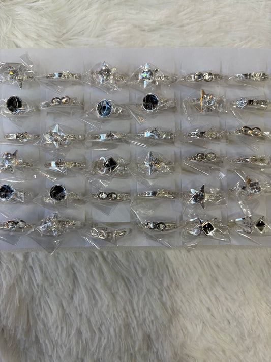 #737C anillos acero blanco